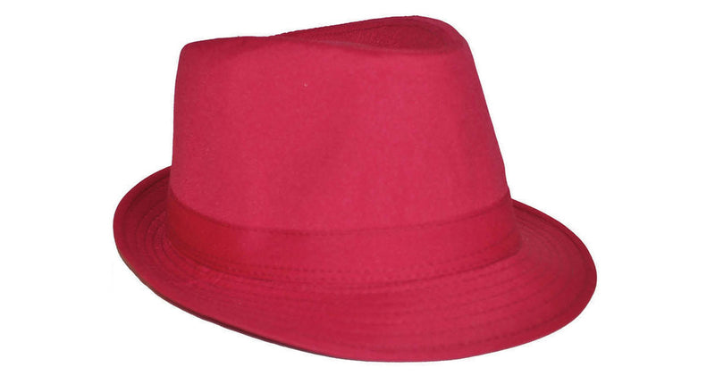 Funny Fashion Kojak gleufhoed Marit neon roze