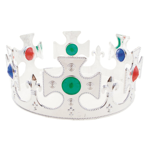 Funny Fashion Koningskroon in zilver