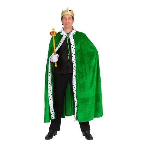 Funny Fashion Koningsmantel Patrick groen