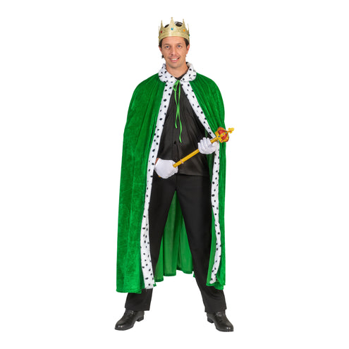 Funny Fashion Koningsmantel Patrick groen