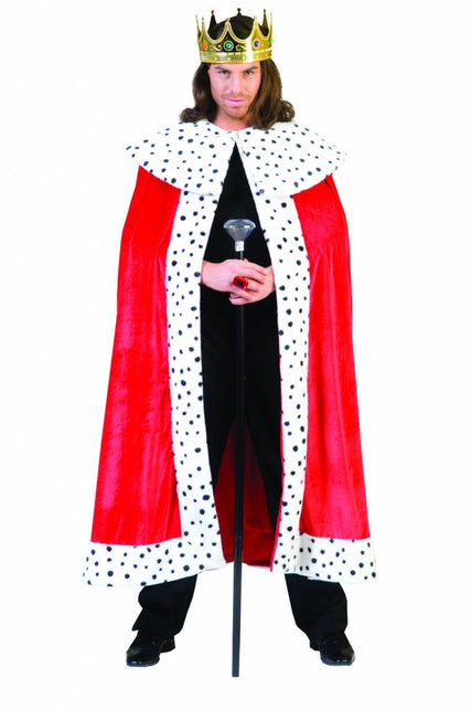 Funny Fashion Koningsmantel voor heren Willem
