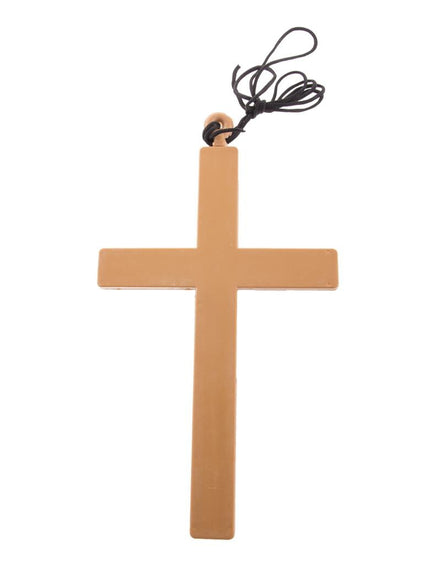 Funny Fashion Kruis  voor monnik nep goud