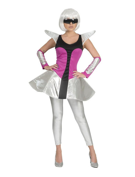 Funny Fashion Lady Ga Ga kostuum Space