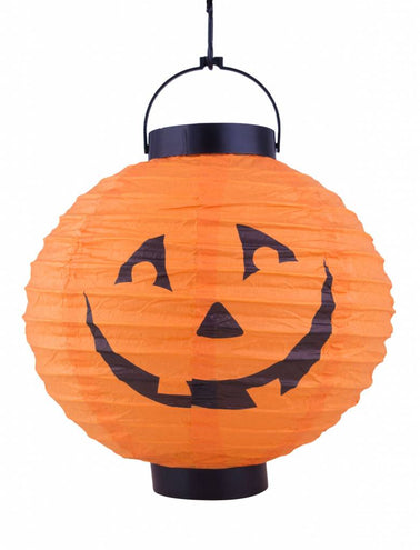 Funny Fashion Lampion pompoen met licht