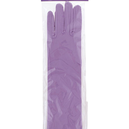 Funny Fashion Lange handschoenen licht paars