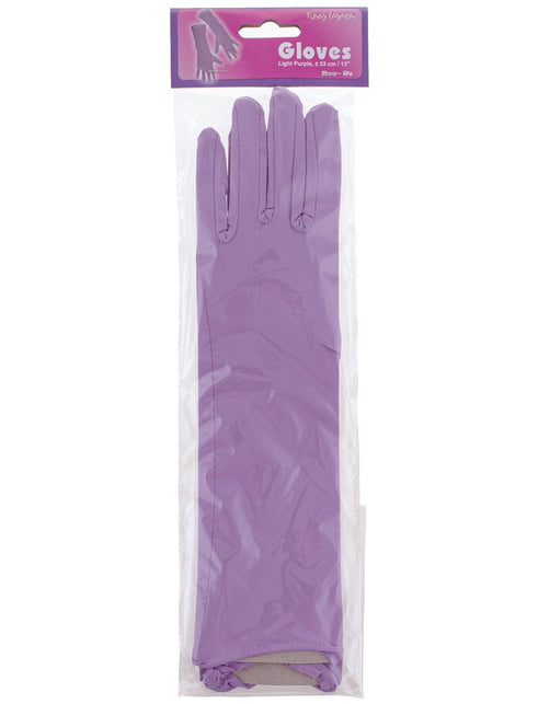 Funny Fashion Lange handschoenen licht paars