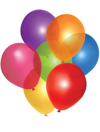 Funny Fashion Latex ballonnen multicolor 100st.