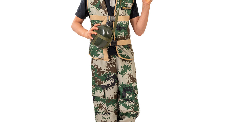 Funny Fashion Leger pak soldaat Andy