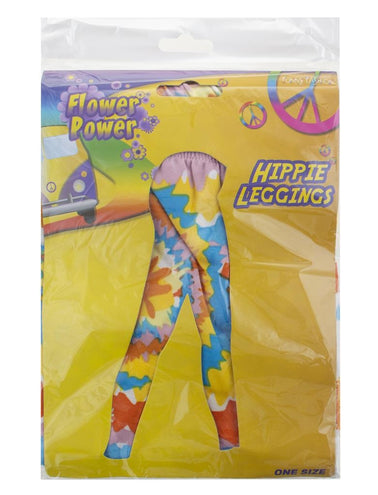 Funny Fashion Legging flower power bloemen