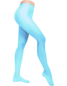 Funny Fashion Licht blauwe disco panty