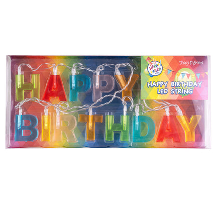 Funny Fashion Lichtslinger Happy Birthday