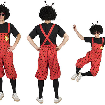 Funny Fashion Lieveheersbeestje overall dames