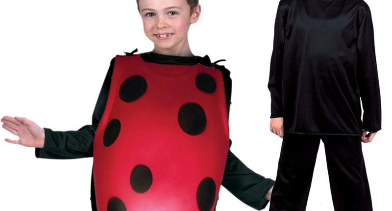 Funny Fashion Lieveheersbeestjes  pak voor kids