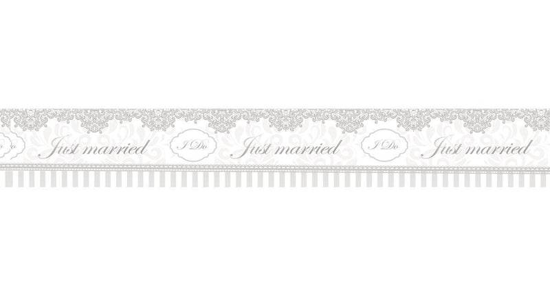 Funny Fashion Lint Just married 8x610cm