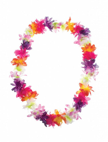 Funny Fashion Luau bloemenkrans multi