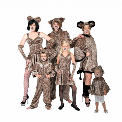 Funny Fashion Luipaard jurkje dames