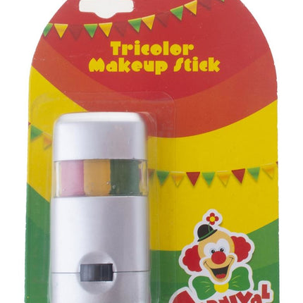 Funny Fashion Make-up stick rood geel groen