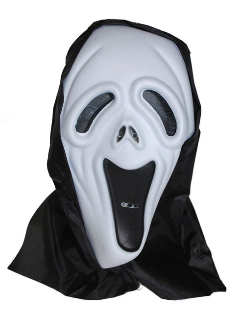 Funny Fashion Masker screamy met kap