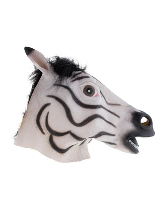Funny Fashion Masker zebra latex