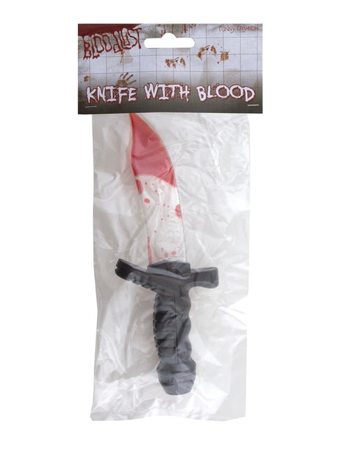 Funny Fashion Mes met nep bloed