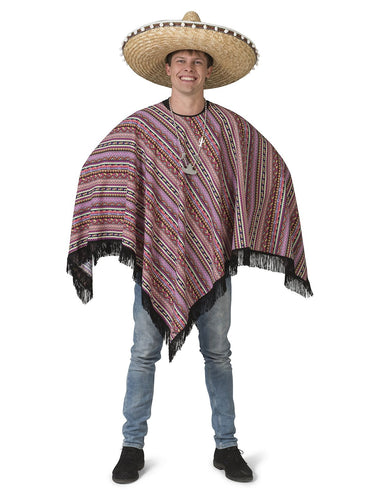 Funny Fashion Mexicaanse poncho  pak Patricio
