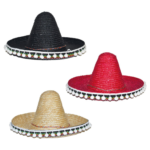 Funny Fashion Mexicaanse sombrero kind  25cm