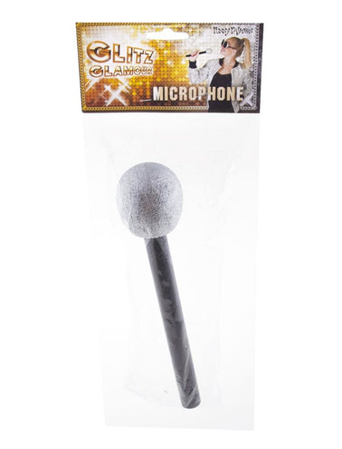 Funny Fashion Microfoon nep zilver