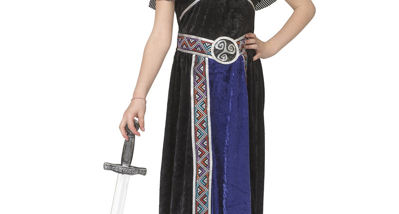 Funny Fashion Middeleeuwse krijger pak Jessie kinderen