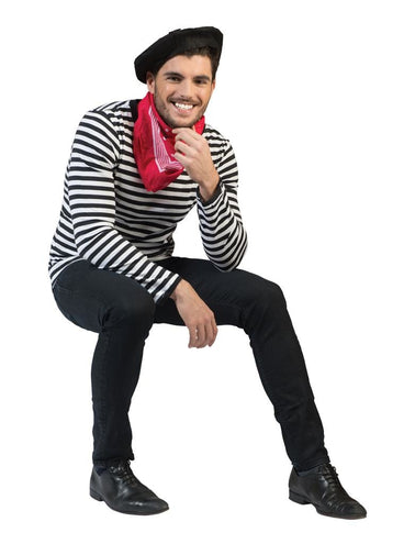 Funny Fashion Mime Shirt voor volwassenen