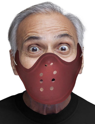 Funny Fashion Mondmasker rood