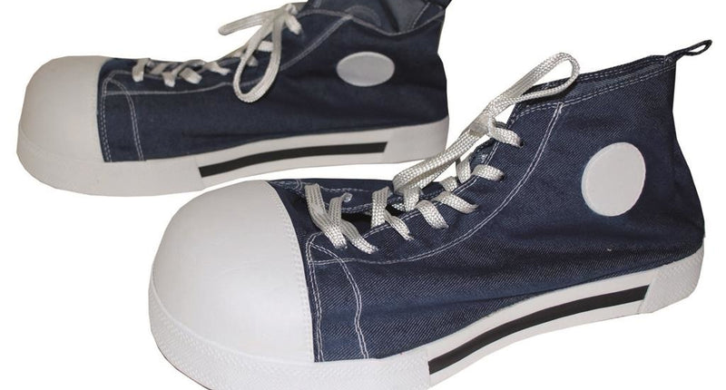 Funny Fashion Mooie blauwe clown- schoenen