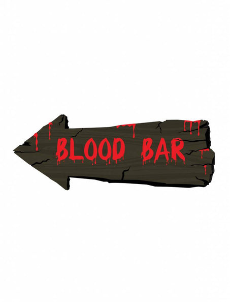 Funny Fashion Muur decoratie Halloween Bloed bar