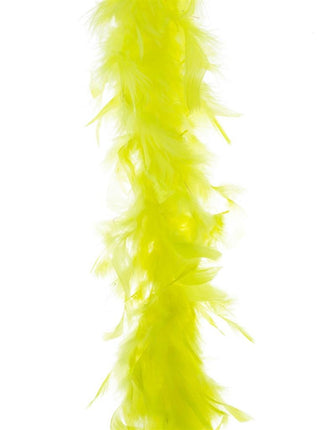 Funny Fashion Neon gele veren a 45gram