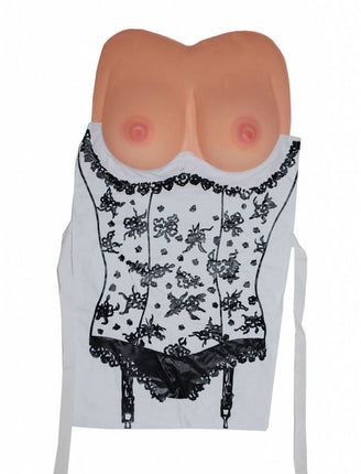 Funny Fashion Nep borsten met schort