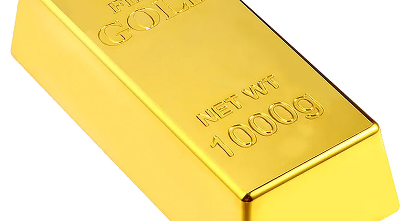 Funny Fashion Nep goudstaaf 1 kg 16 cm