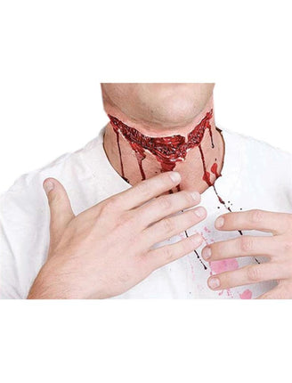 Funny Fashion Nep hals wond van latex