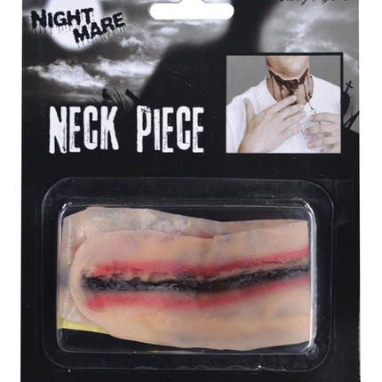 Funny Fashion Nep hals wond van latex