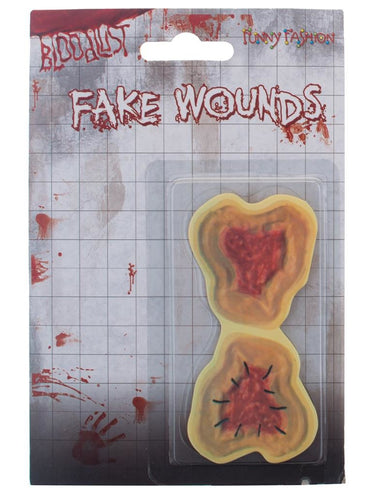 Funny Fashion Nep Litteken stickers voor Halloween