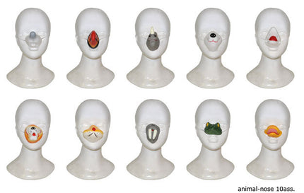 Funny Fashion Nep neus neushoorn plastic