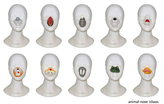 Funny Fashion Nep neus neushoorn plastic