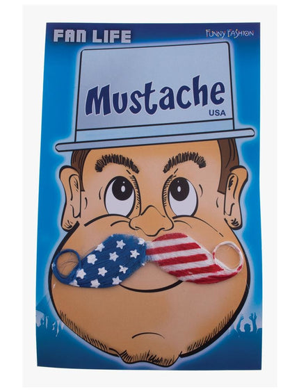 Funny Fashion Nep snor USA