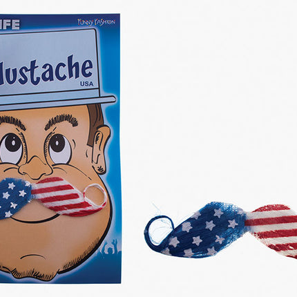 Funny Fashion Nep snor USA