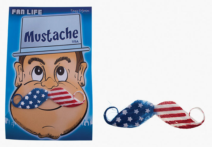 Funny Fashion Nep snor USA