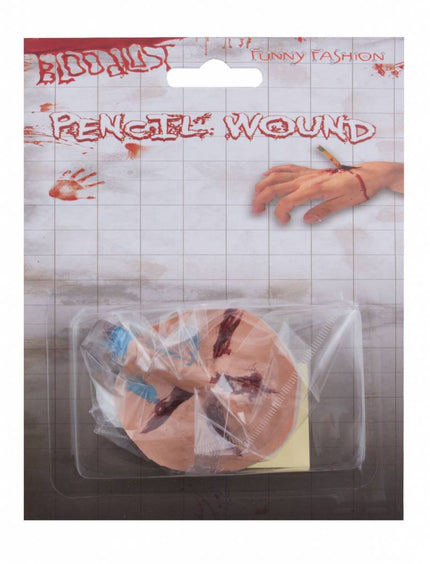 Funny Fashion Nep wond potlood door hand voor Halloween
