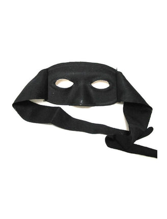 Funny Fashion Oogmasker Zorro met band