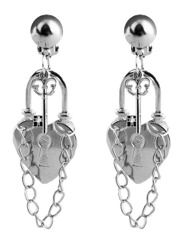 Funny Fashion Oorbellen met slot gevangene