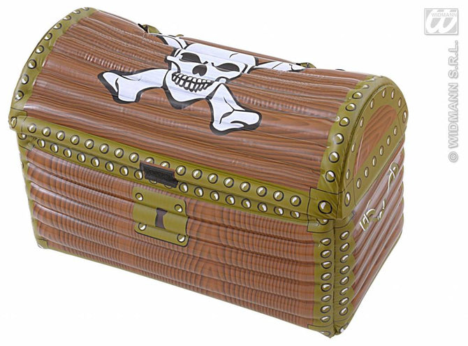 Funny Fashion Opblaasbare piraten schatkist