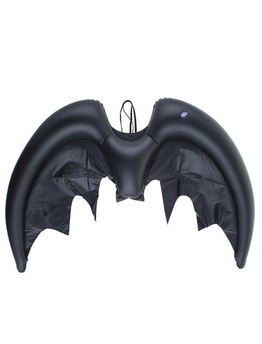 Funny Fashion Opblaasbare vleugels vleermuis zwart