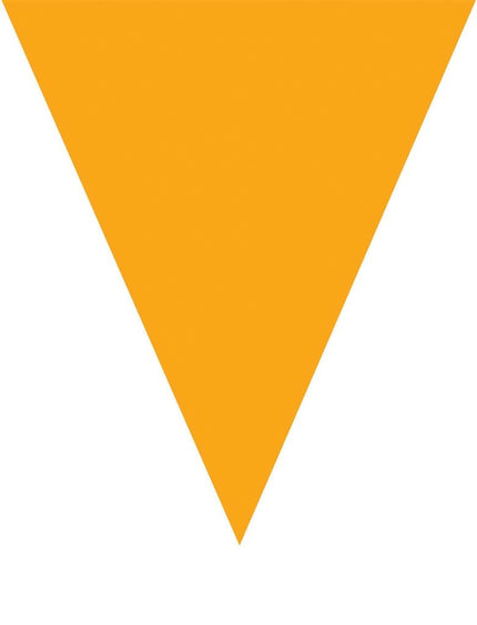 Funny Fashion Oranje vlaggenlijn slinger 5mtr.