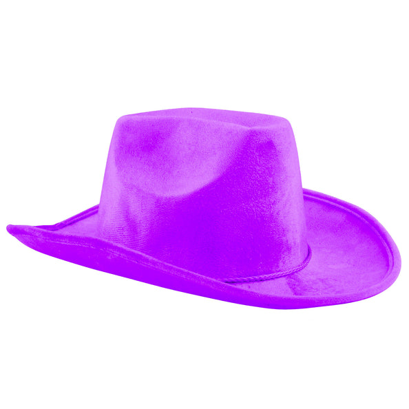 Funny Fashion Paarse cowboyhoed